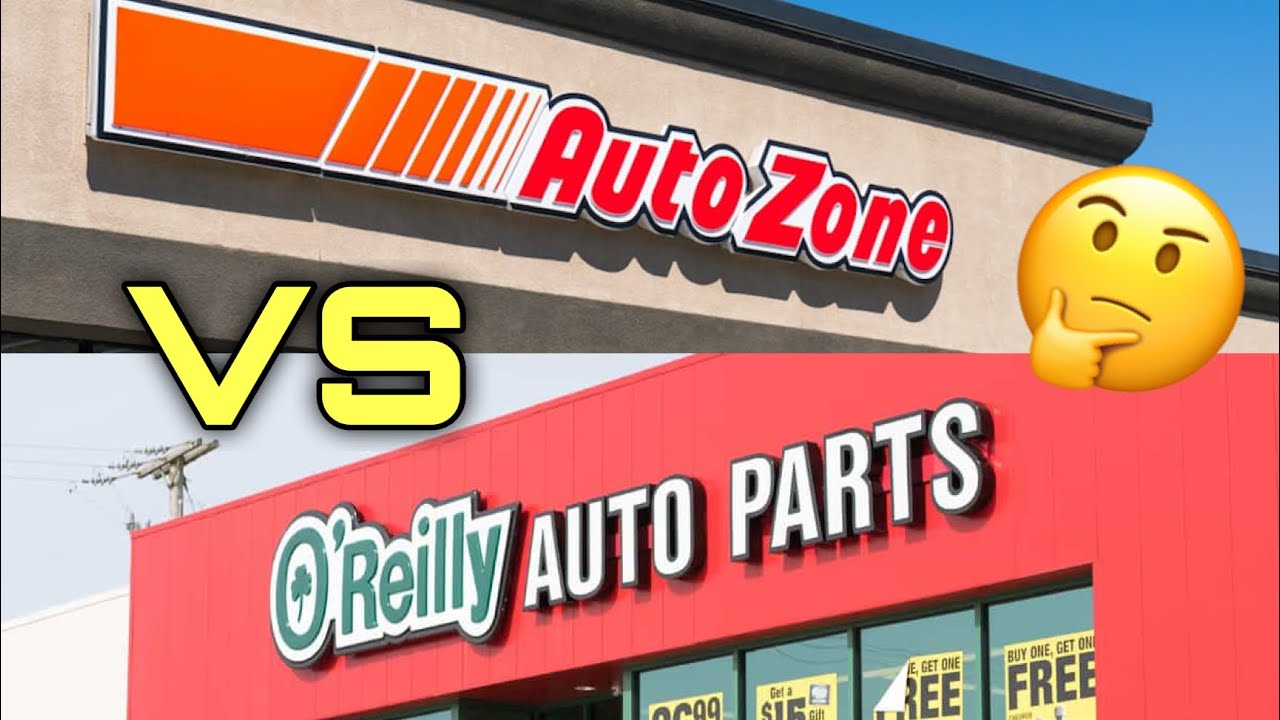 Which is better o'reilly or autozone: visual explanation