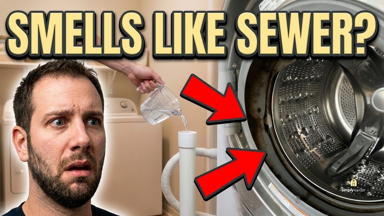 Why does my washing machine smell like sewer: example and key details