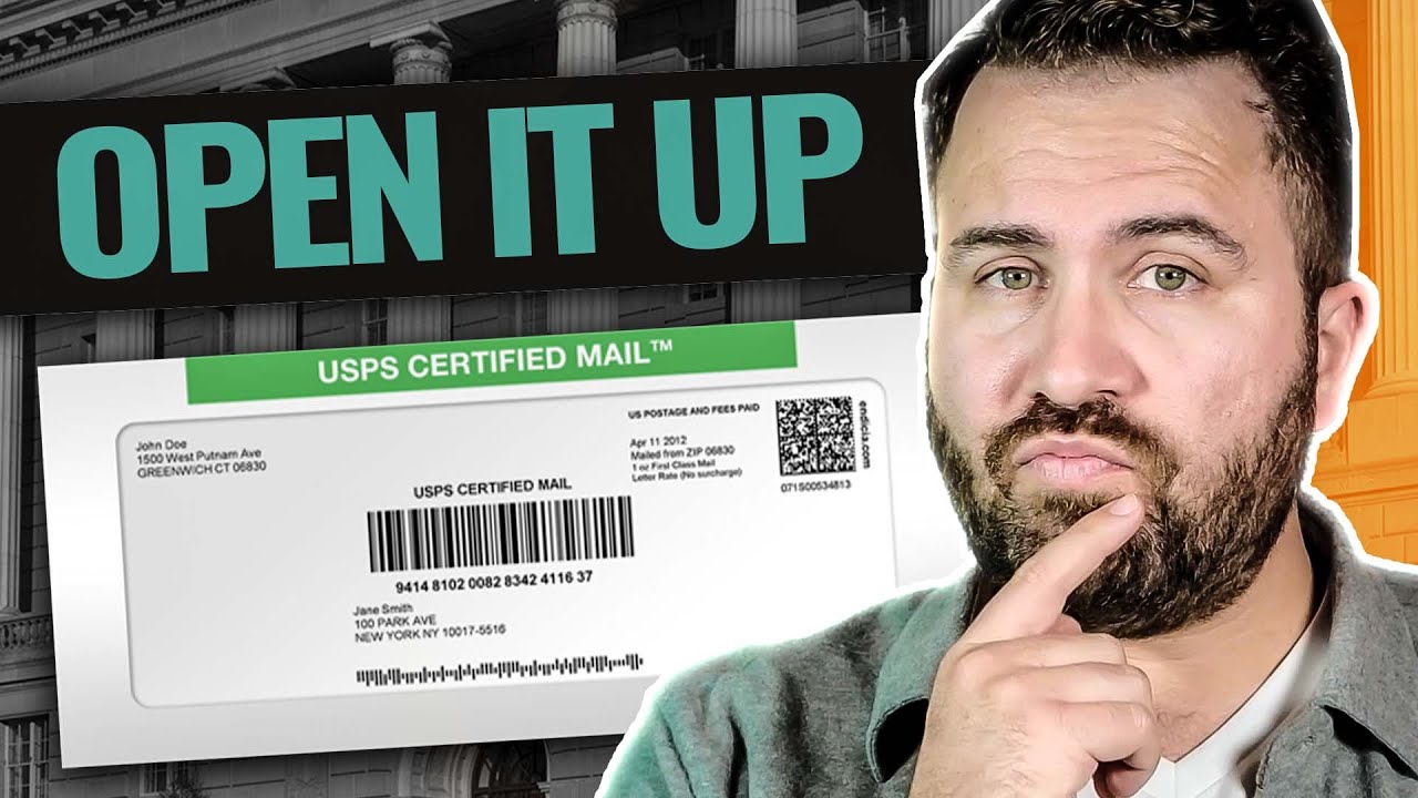 Why does the irs send certified letters: example and key details