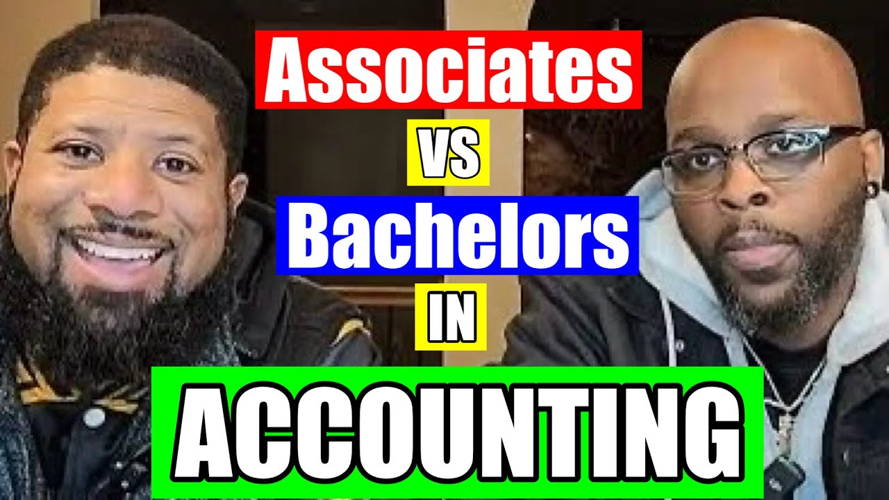 Difference between bachelors and associates: visual explanation