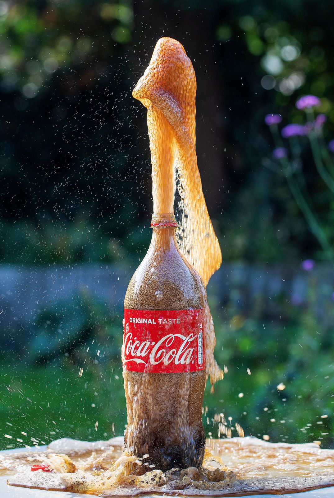Why does coke and mentos react: main illustration