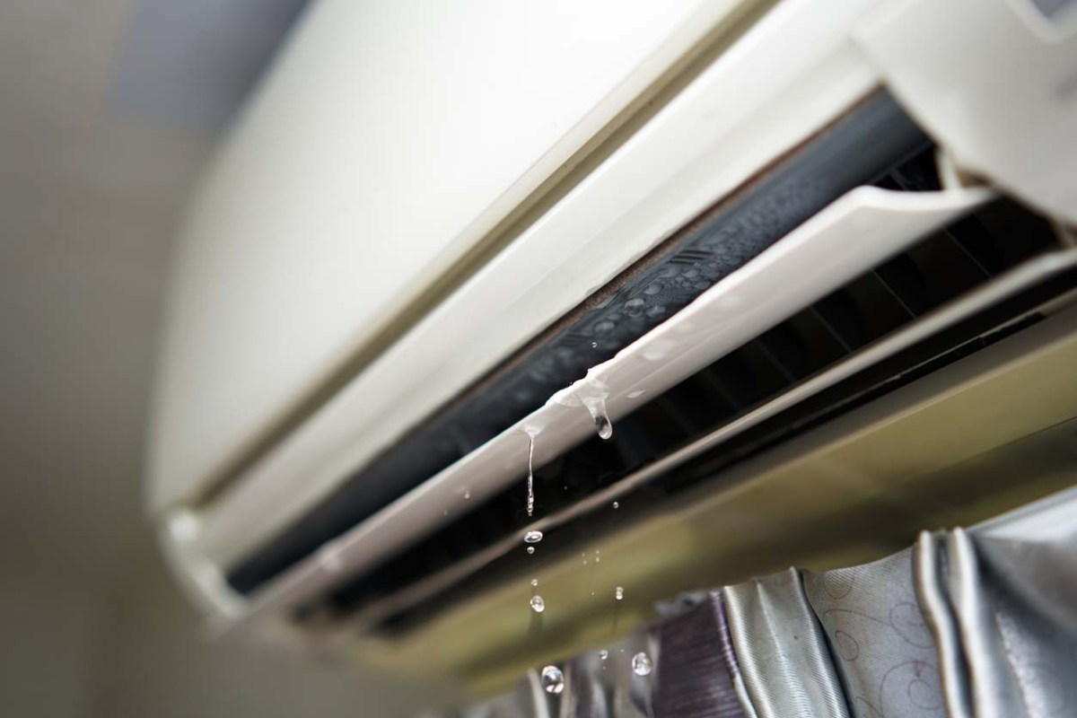 Why does water leak from ac: visual explanation