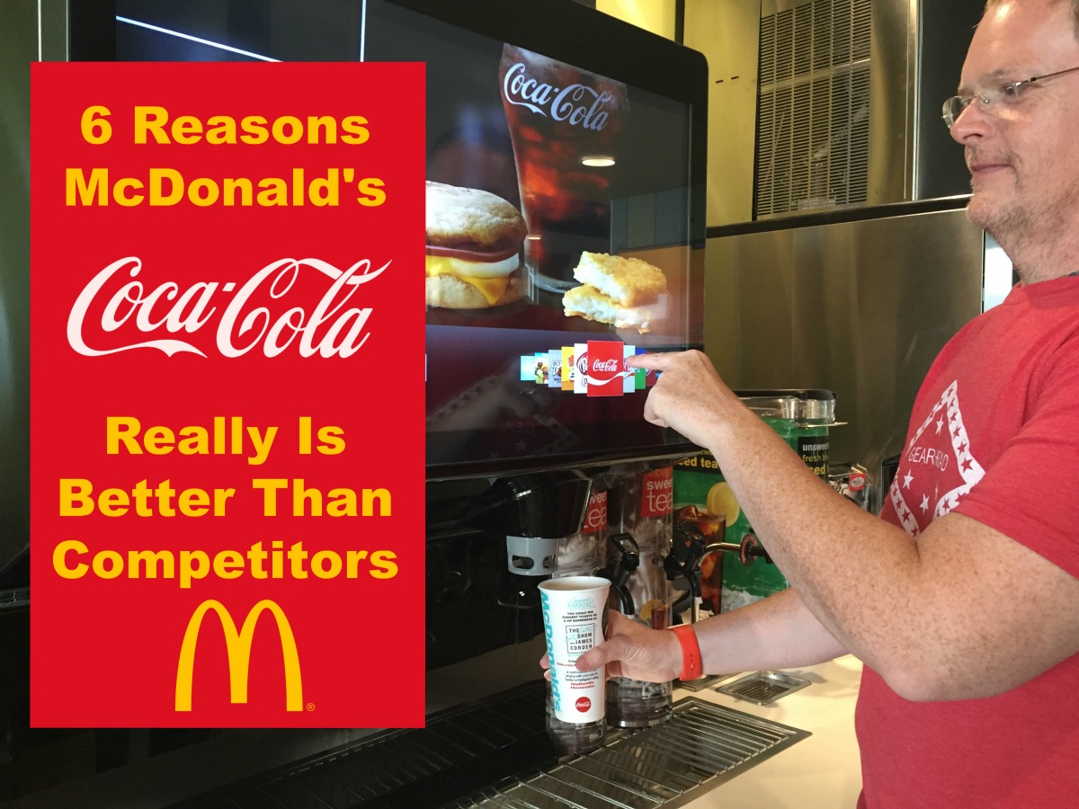 Why does coca cola taste better at mcdonald's: visual explanation