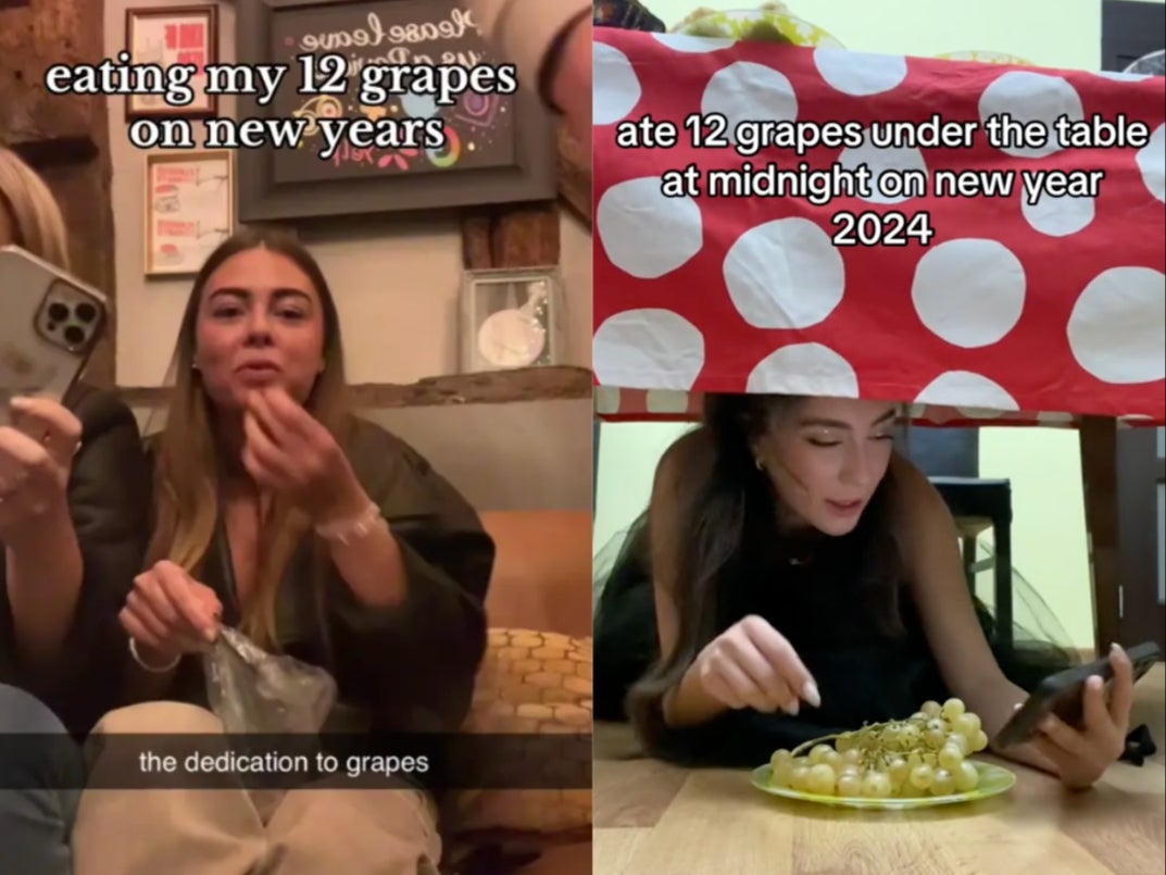 Why do you eat grapes under the table: main illustration