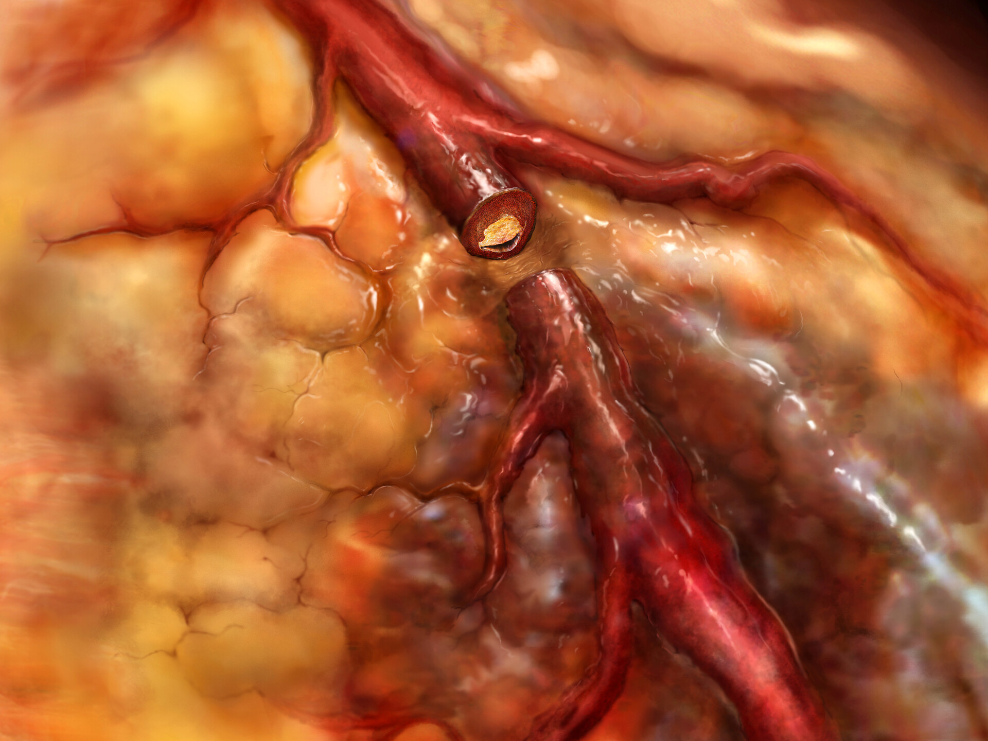 What causes plaque on the heart: example and key details