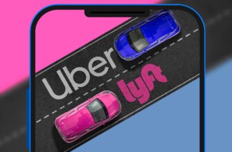 screen-of-a-phone-showing-two-cars-on-the-road-viewed-from-above-with-the-uber-and-lyft-logos-in-front-of-the-cars